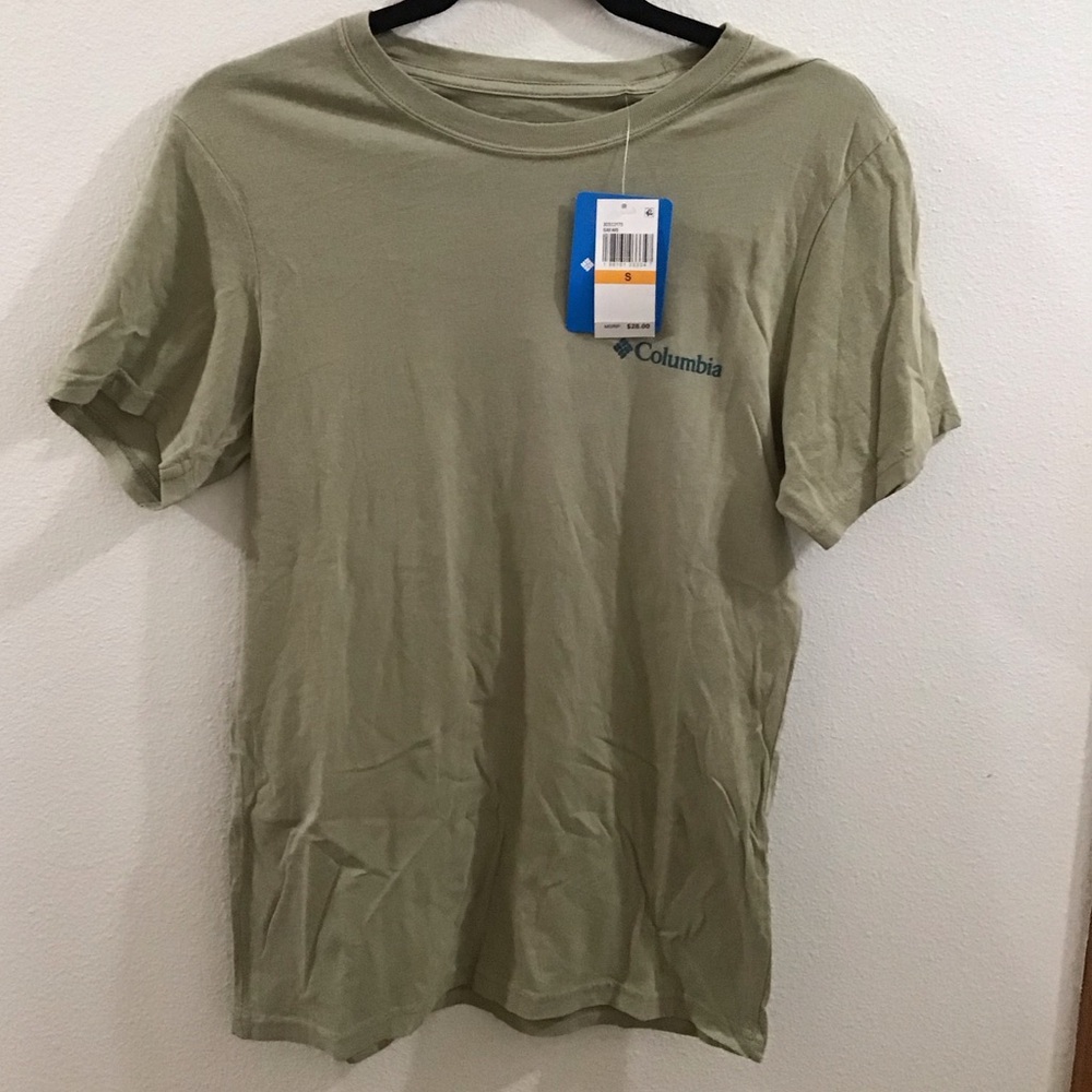 Columbia Men's Safari Green Short Sleeve Tee